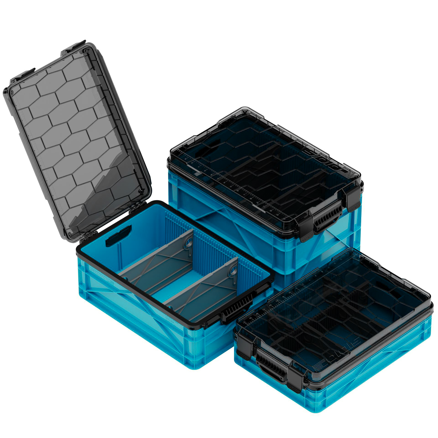 SidioCrate Weather-Resistant Storage Crate 3-Pack
