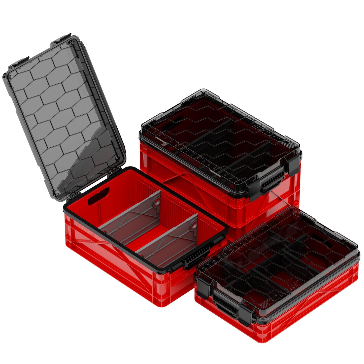 SidioCrate Weather-Resistant Storage Crate 3-Pack