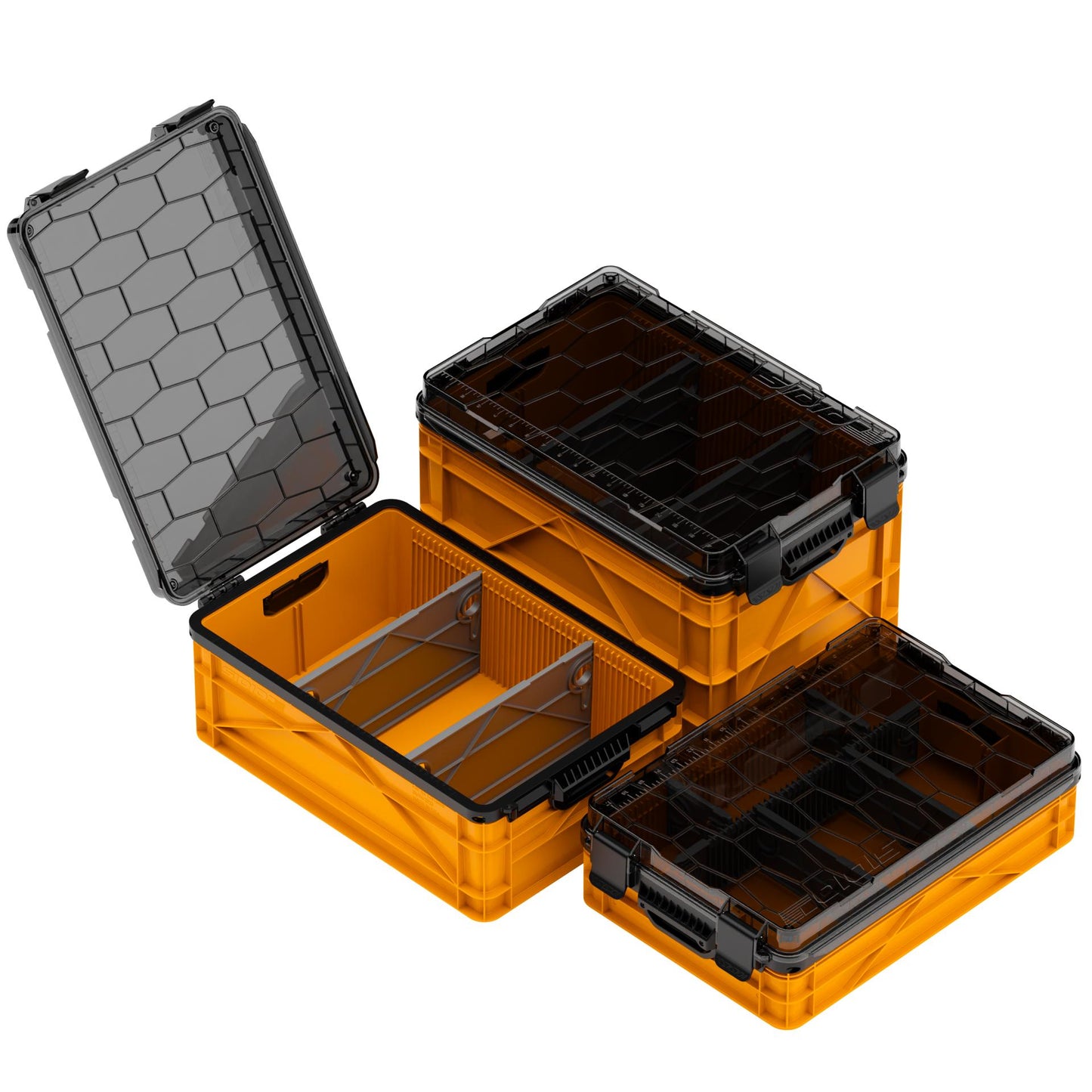 SidioCrate Weather-Resistant Storage Crate 3-Pack