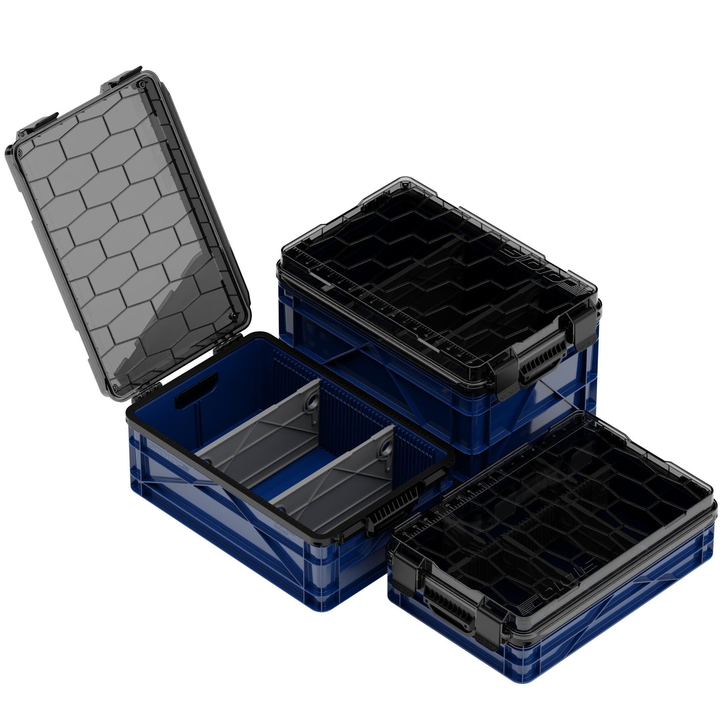SidioCrate Weather-Resistant Storage Crate 3-Pack
