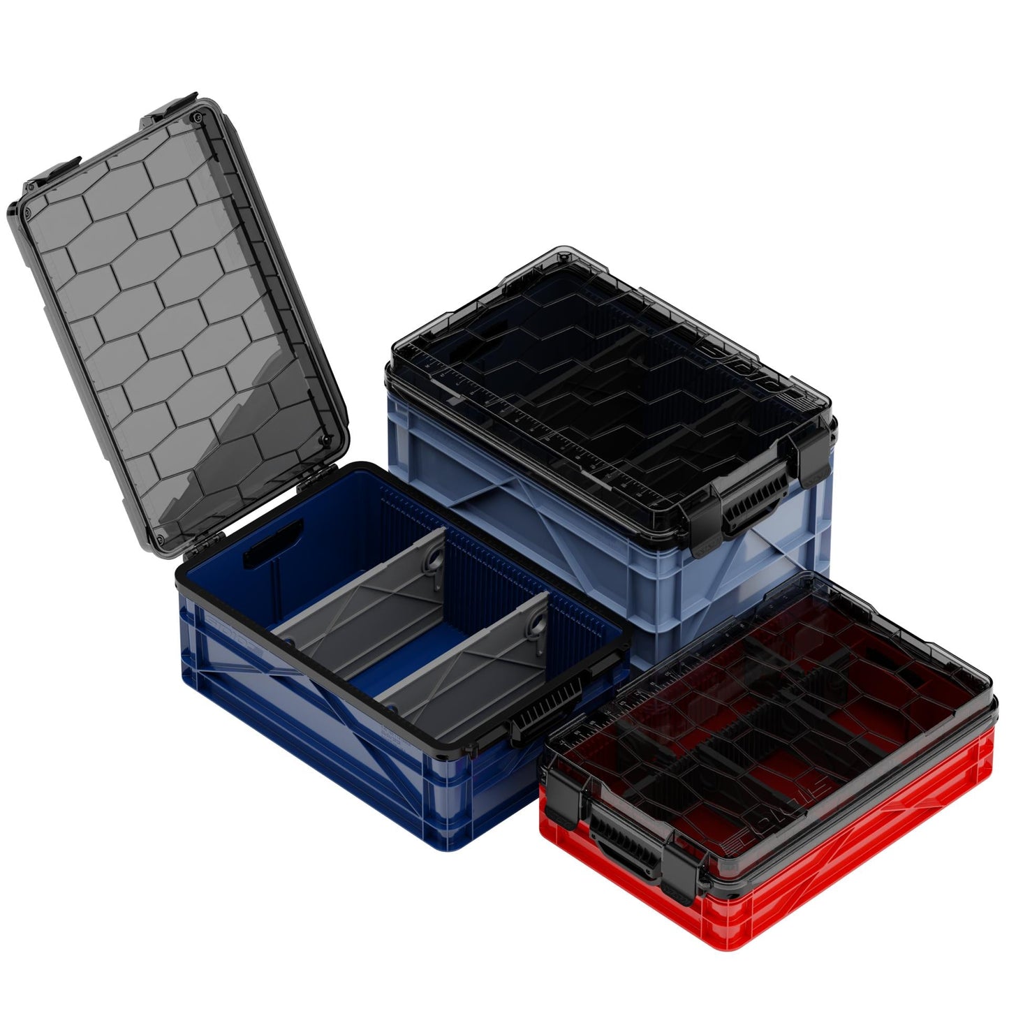 SidioCrate Weather-Resistant Storage Crate 3-Pack