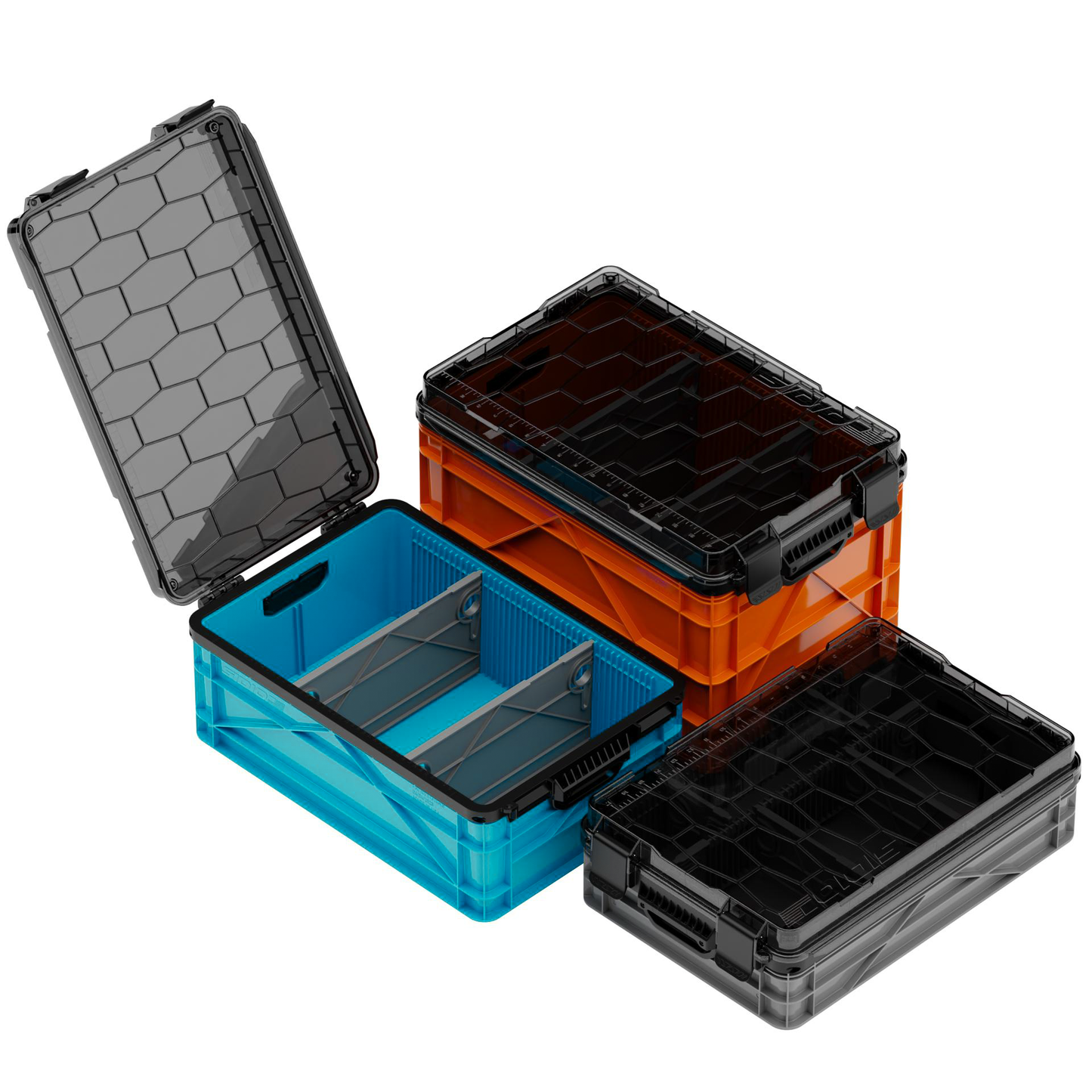 SidioCrate Weather-Resistant Storage Crate 3-Pack