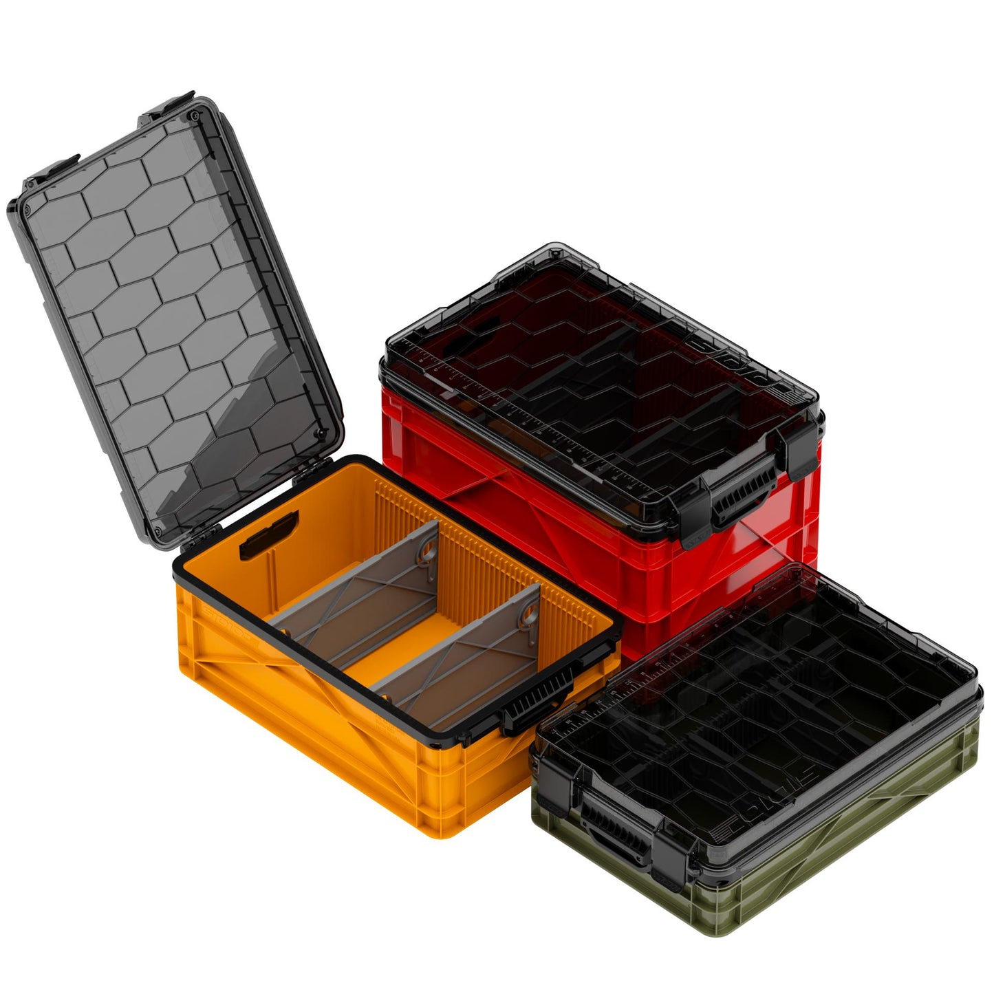 SidioCrate Weather-Resistant Storage Crate 3-Pack