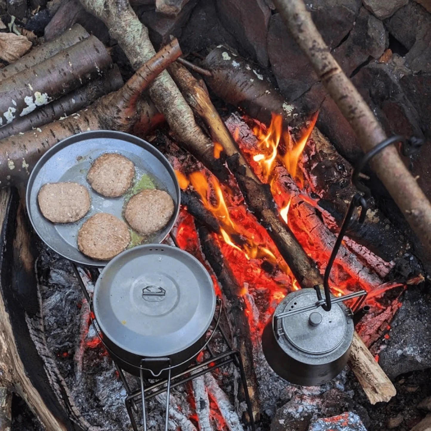 Titanium Camping Plate – 1200 ml