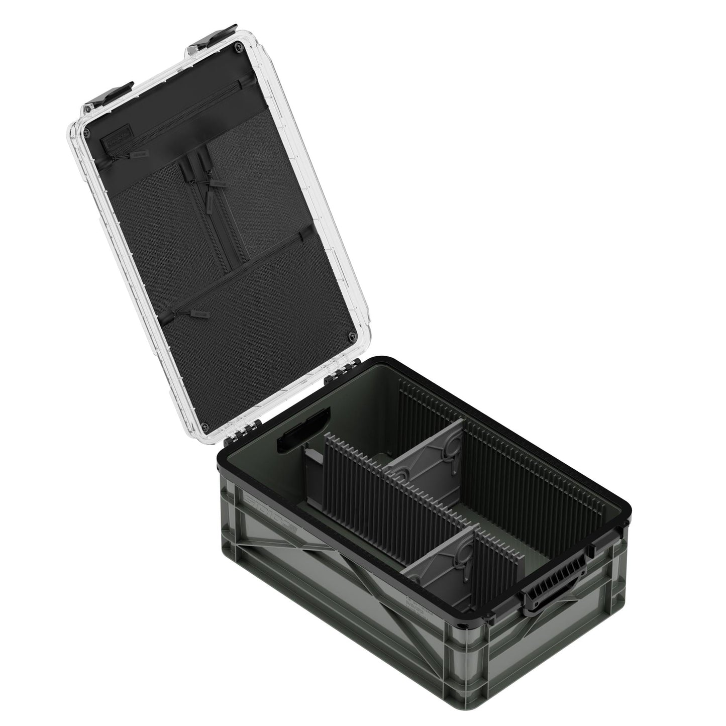 SidioCrate Half-Size Weather-Resistant Storage Crate