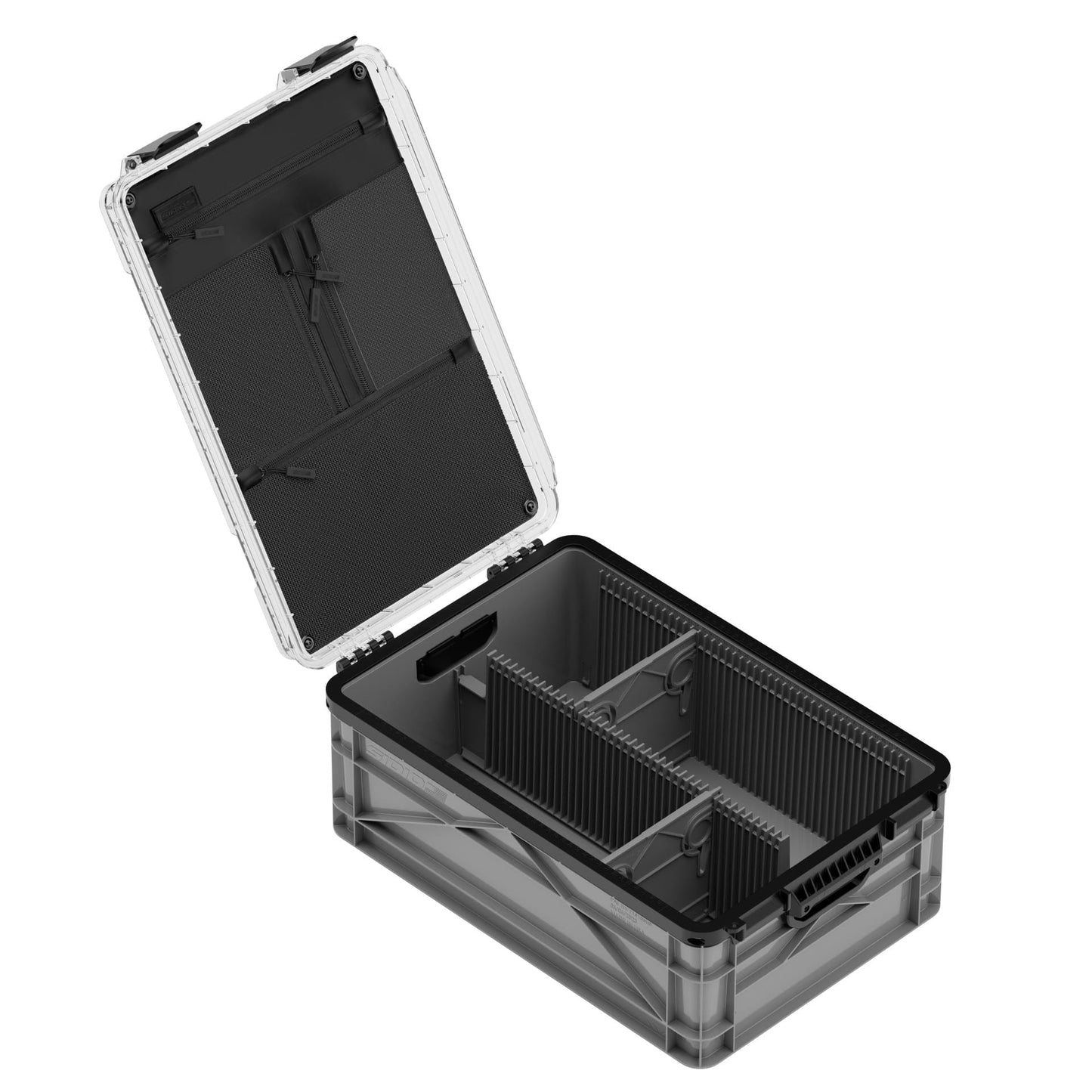 SidioCrate Half-Size Weather-Resistant Storage Crate
