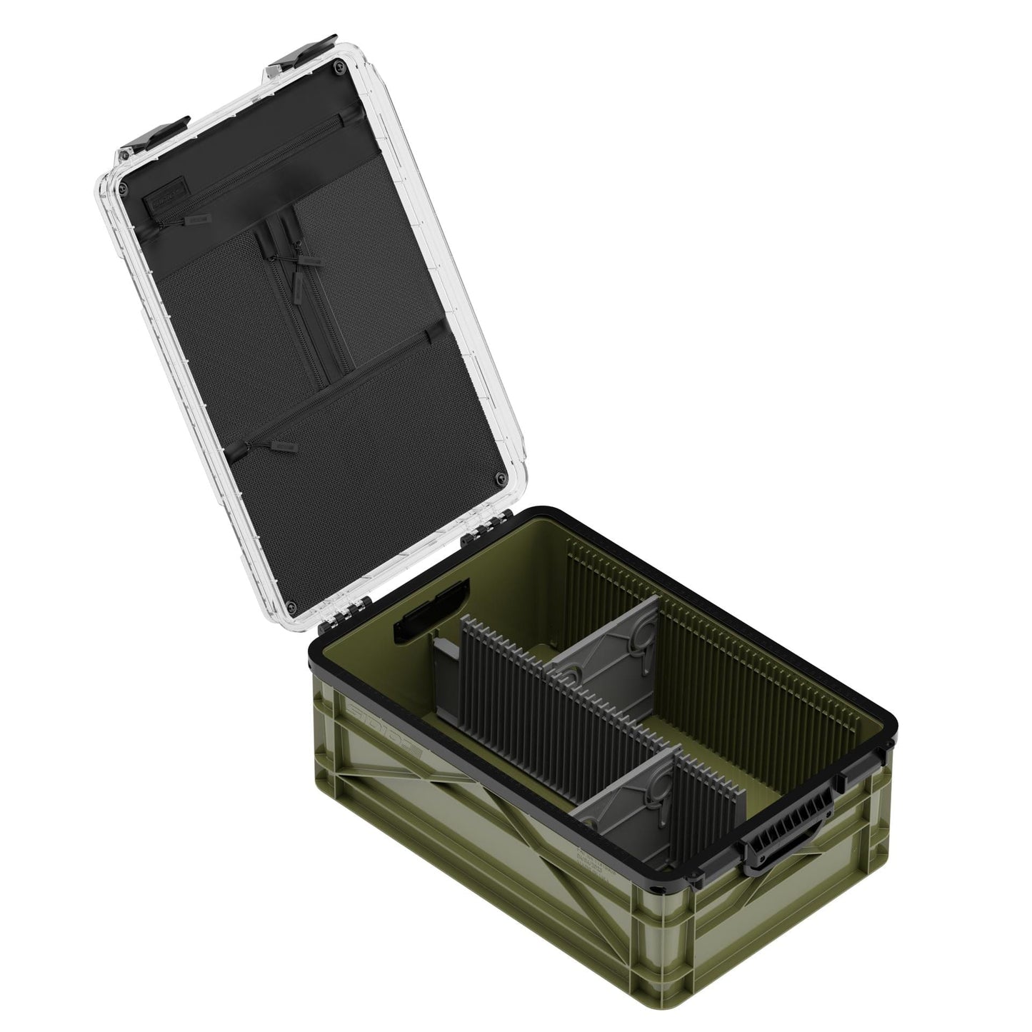 SidioCrate Half-Size Weather-Resistant Storage Crate
