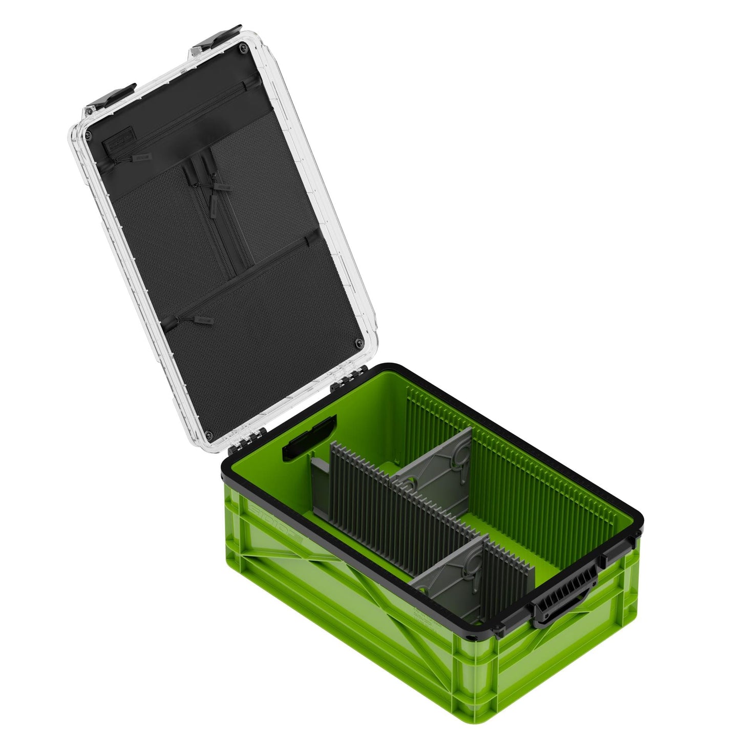 SidioCrate Half-Size Weather-Resistant Storage Crate