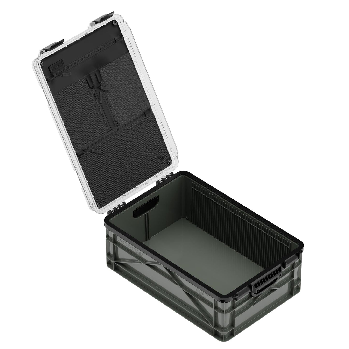 SidioCrate Half-Size Weather-Resistant Storage Crate