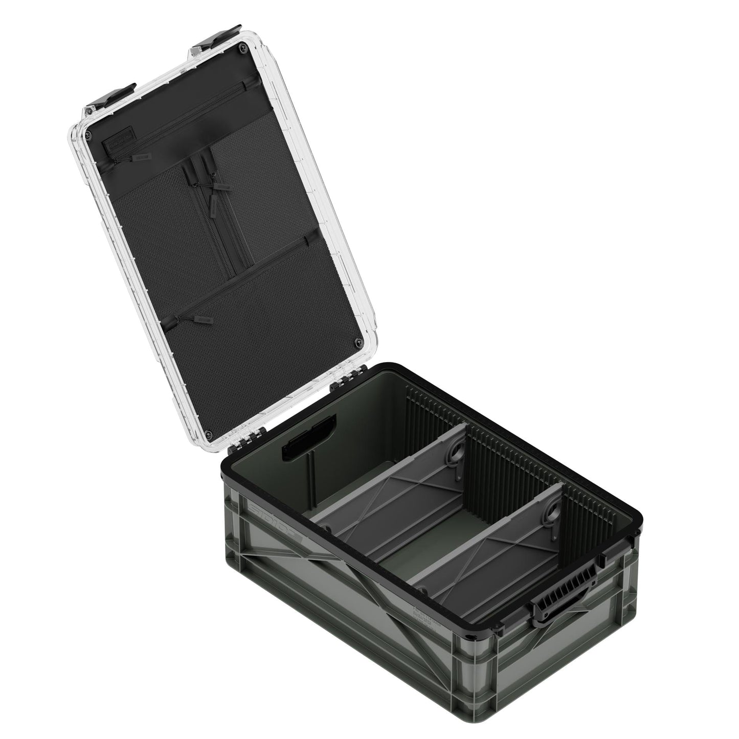 SidioCrate Half-Size Weather-Resistant Storage Crate