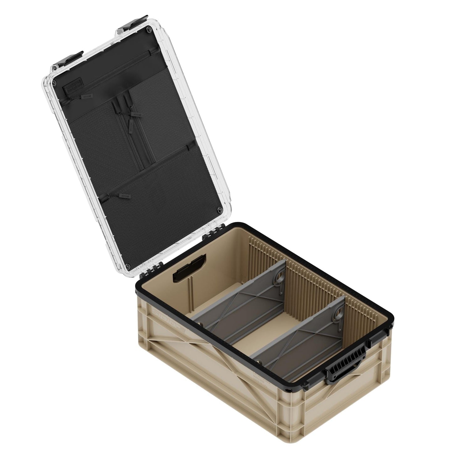 SidioCrate Half-Size Weather-Resistant Storage Crate