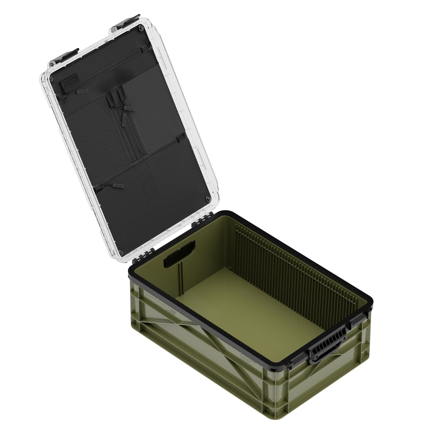 SidioCrate Half-Size Weather-Resistant Storage Crate