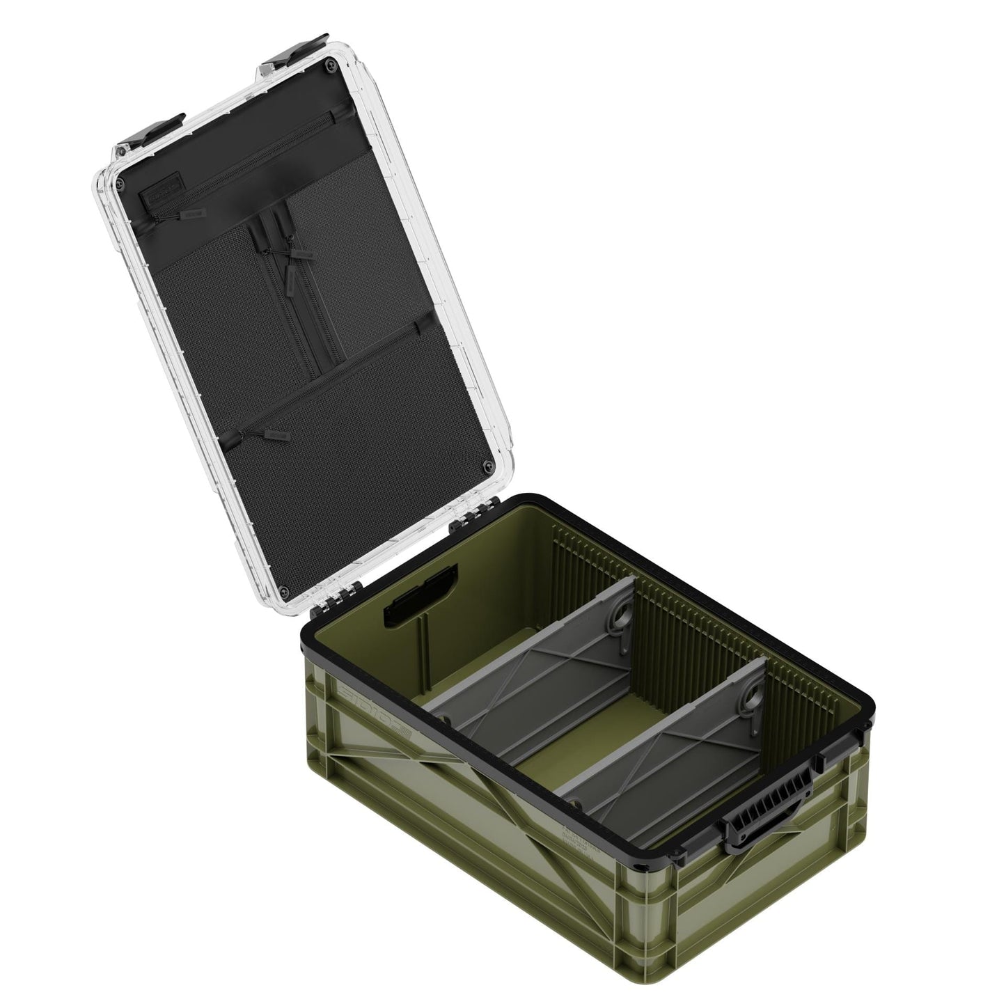 SidioCrate Half-Size Weather-Resistant Storage Crate