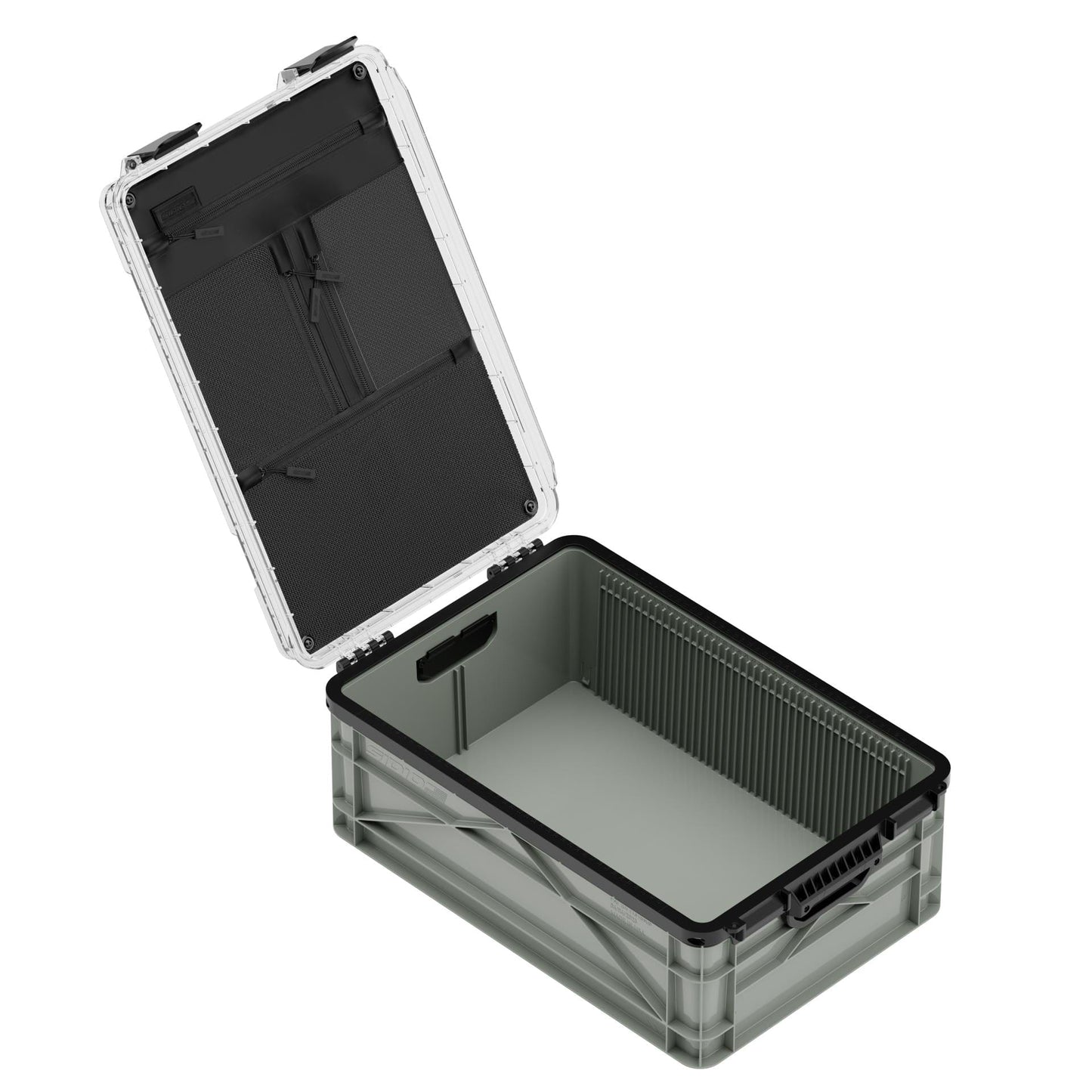 SidioCrate Half-Size Weather-Resistant Storage Crate