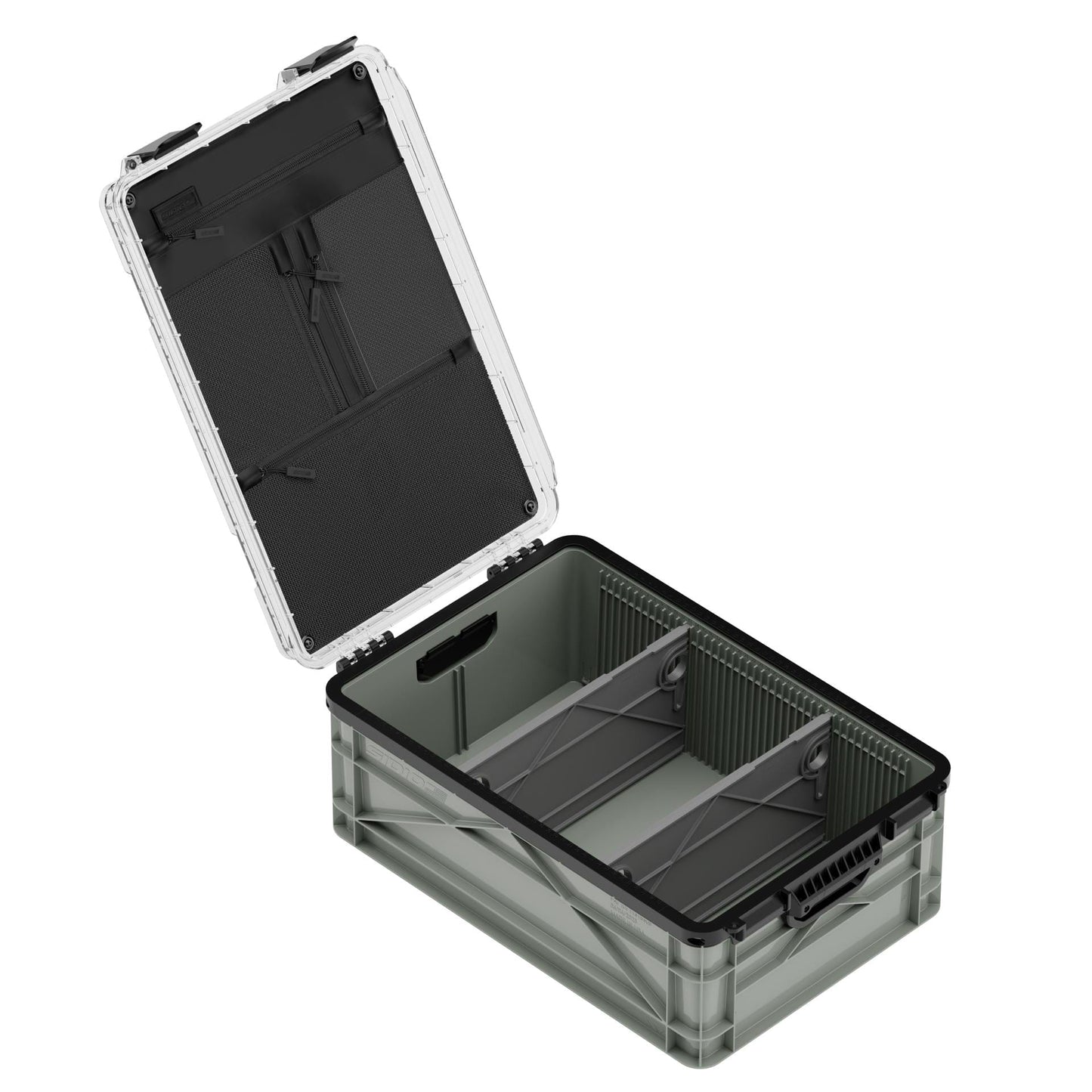 SidioCrate Half-Size Weather-Resistant Storage Crate
