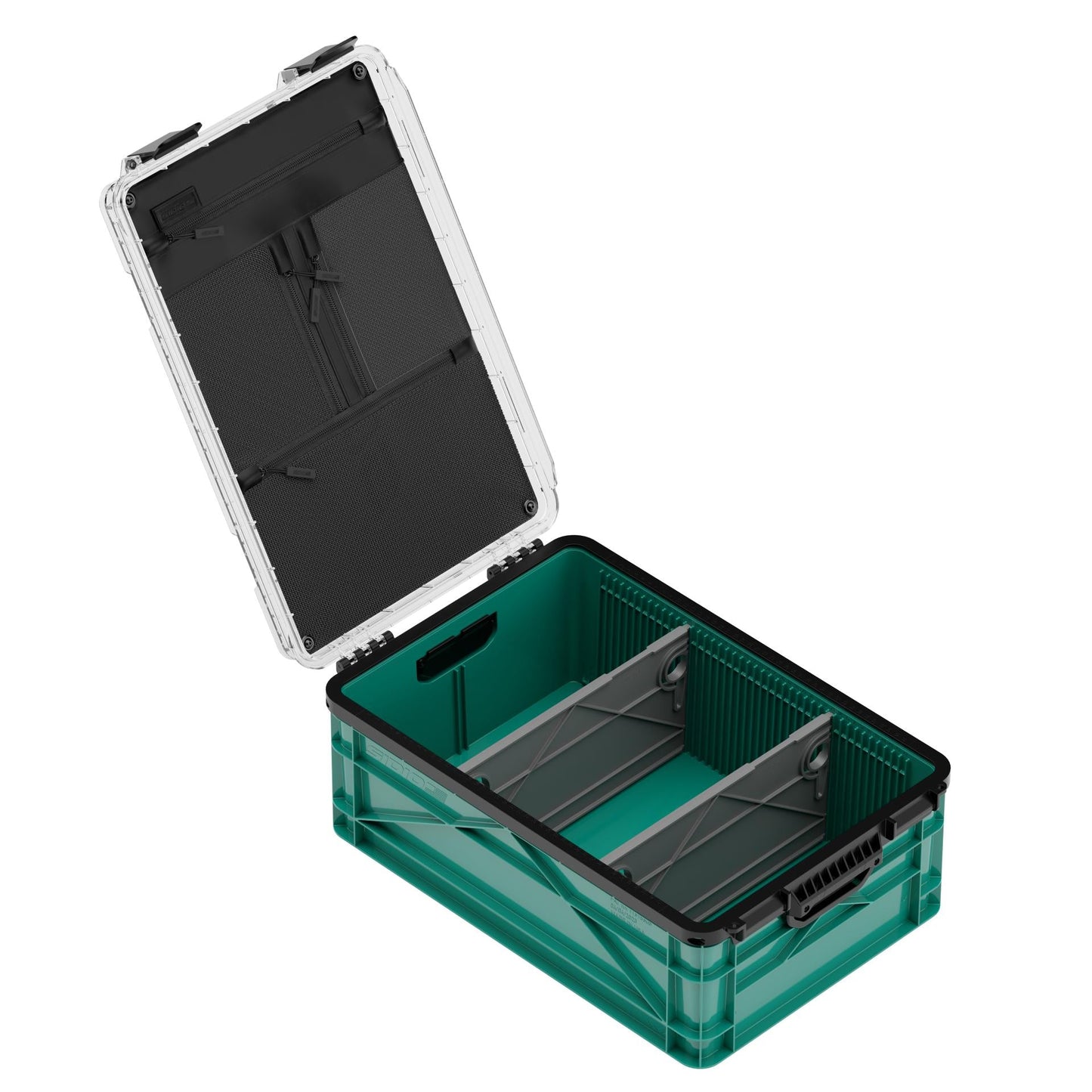 SidioCrate Half-Size Weather-Resistant Storage Crate