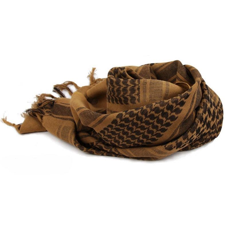 Keffiyeh Shemagh Arab Scarf Shawl Neck Cover H