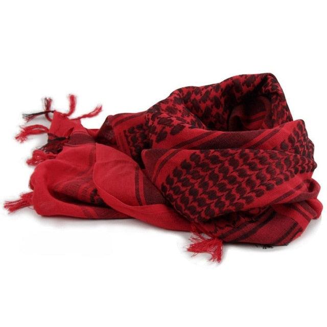 Keffiyeh Shemagh Arab Scarf Shawl Neck Cover H