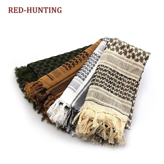 Keffiyeh Shemagh Arab Scarf Shawl Neck Cover H