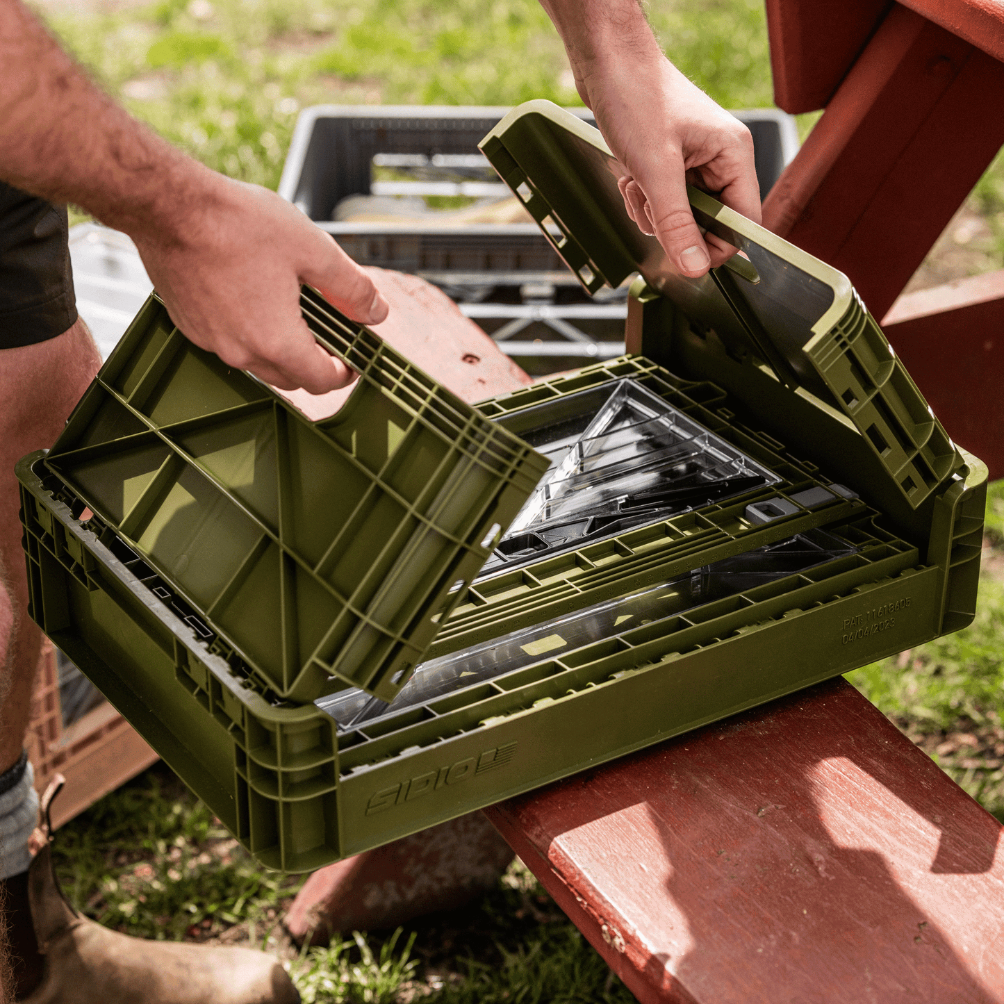 SidioCrate Full-Size Collapsible Storage Crate