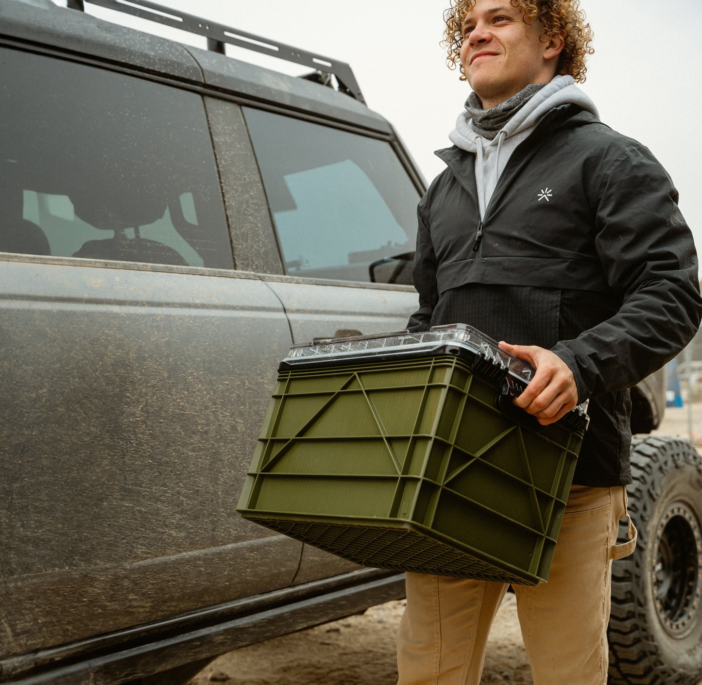 SidioCrate Full-Size Weather-Resistant Storage Crate
