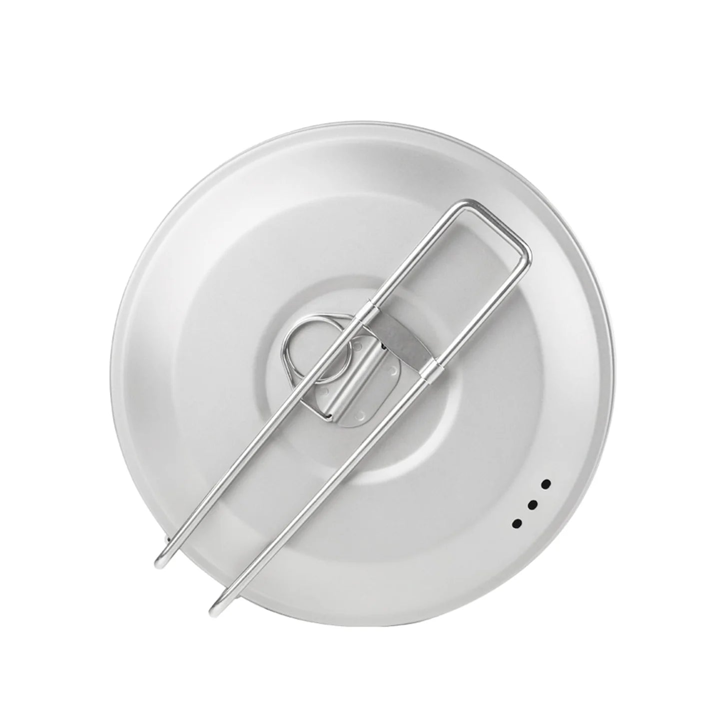 2-Piece Titanium Pot & Pan Camping Cookware Set