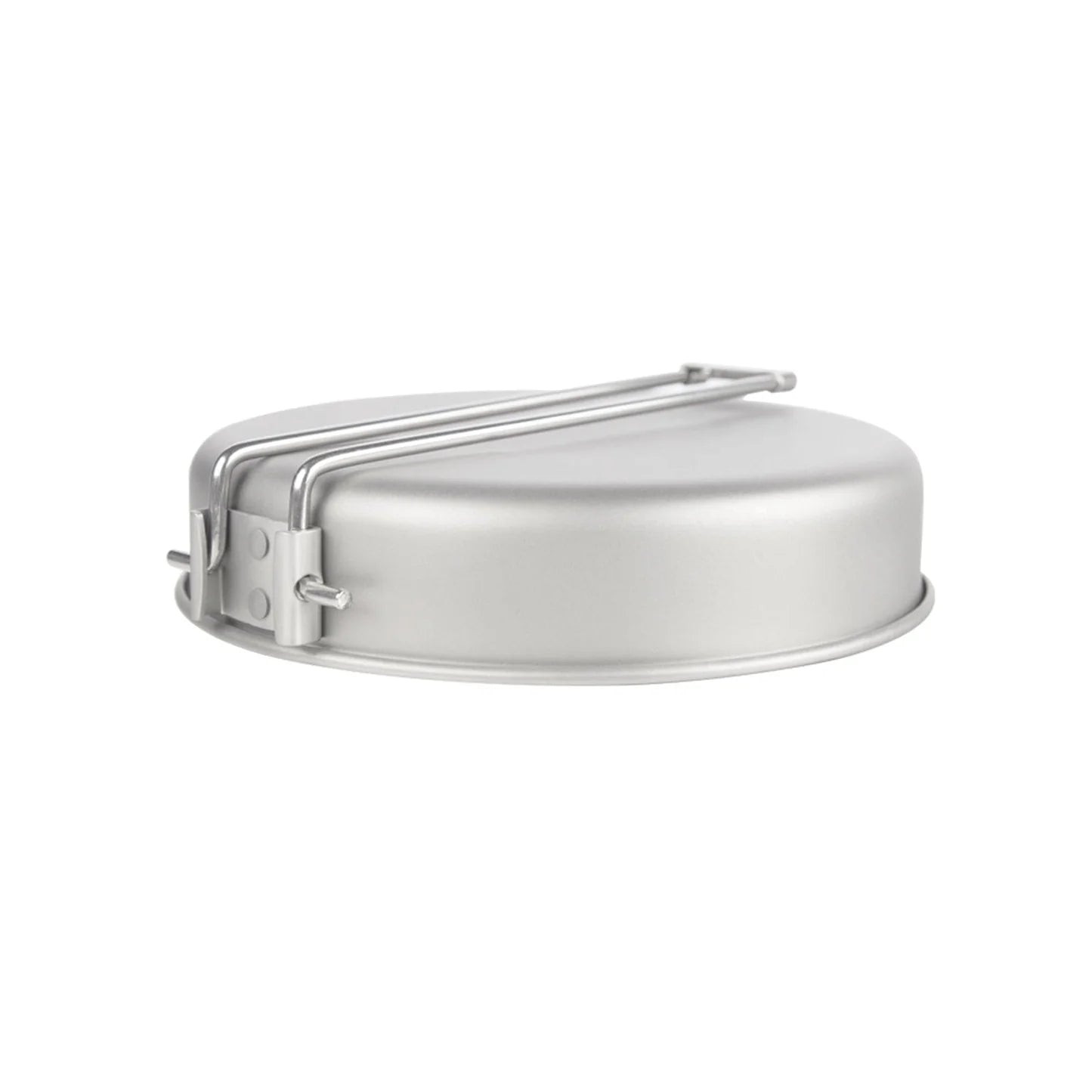 2-Piece Titanium Pot & Pan Camping Cookware Set