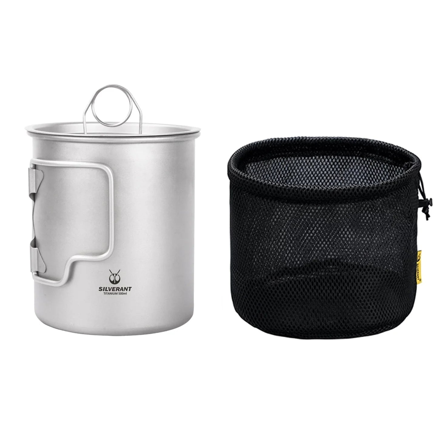 Ultralight Titanium Cup with Lid – 500 ml