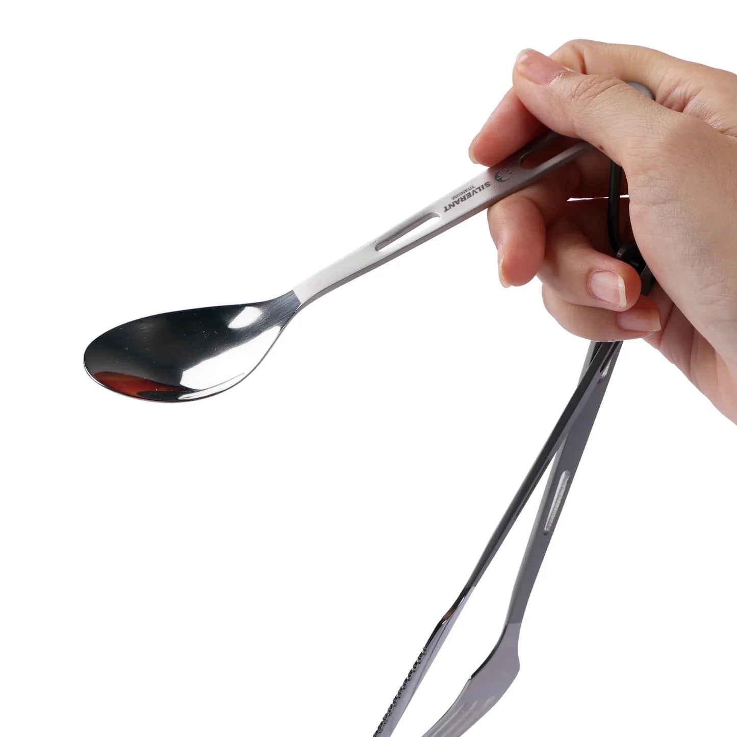 Titanium 3-Piece Cutlery Set (Knife, Fork and Spoon)