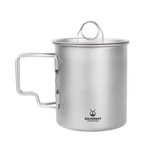 Ultralight Titanium Cup with Lid – 500 ml