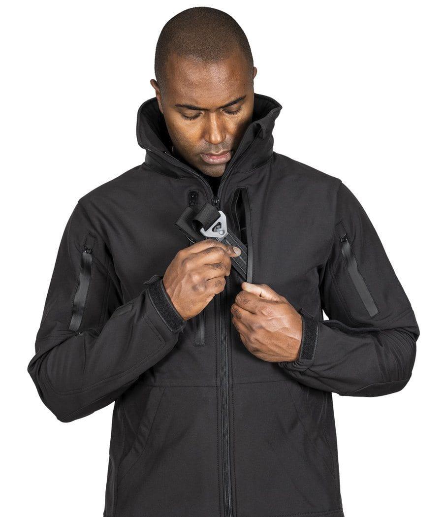 Tactical Jacket 2.0 with Body Armor - Mens EDC/CCW Windbreaker