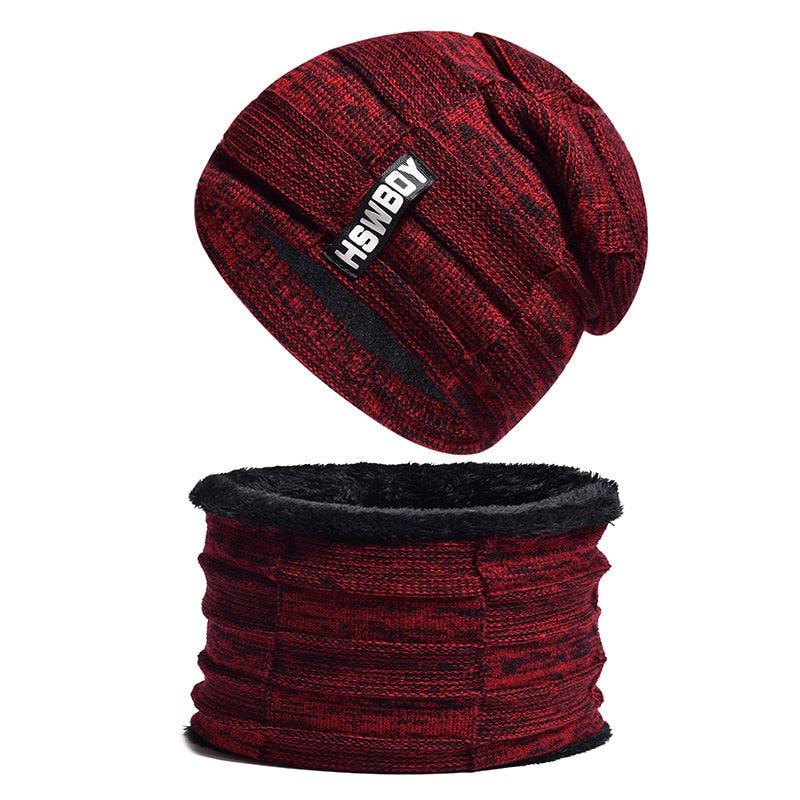 Skellies Beanie Hat with Neck Warmer
