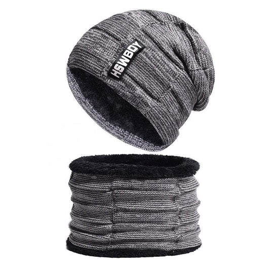 Skellies Beanie Hat with Neck Warmer