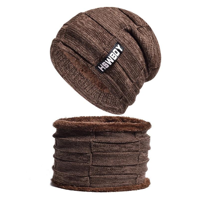 Skellies Beanie Hat with Neck Warmer