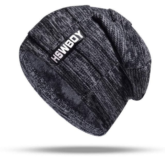 Skellies Beanie Hat with Neck Warmer