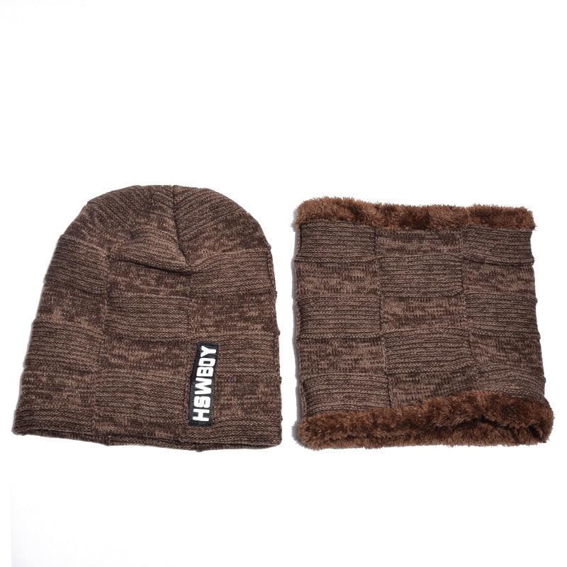 Skellies Beanie Hat with Neck Warmer